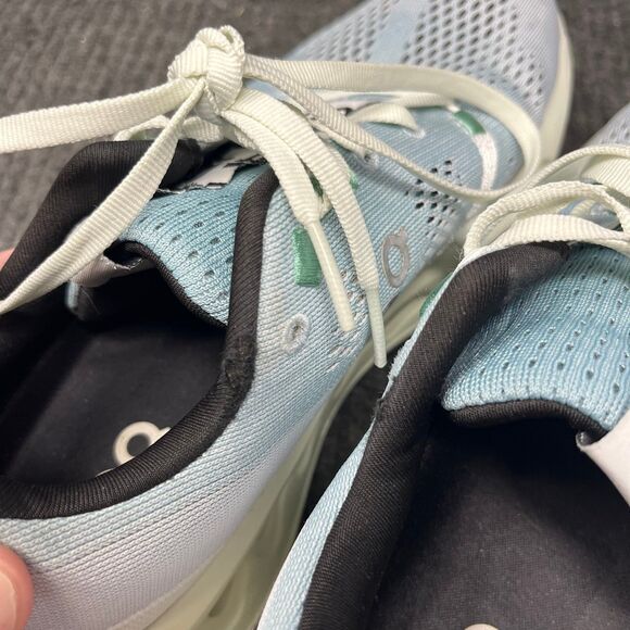 On Cloud Cloudsurfer Mineral Aloe Blue Athletic Running Shoes Women’s 8 - Picture 8 of 9